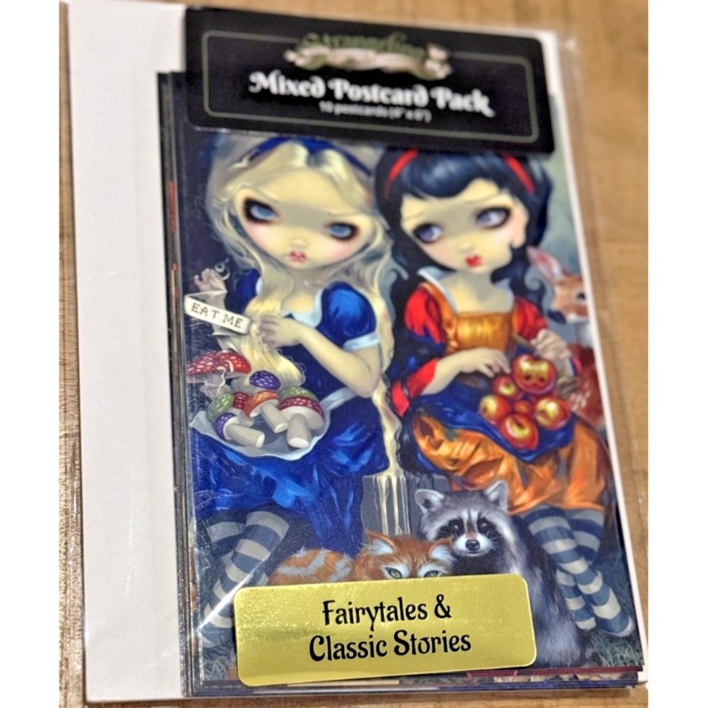 2026 Disney Parks Jasmine Becket-Griffith Mystery Mixed Postcards Set of 10